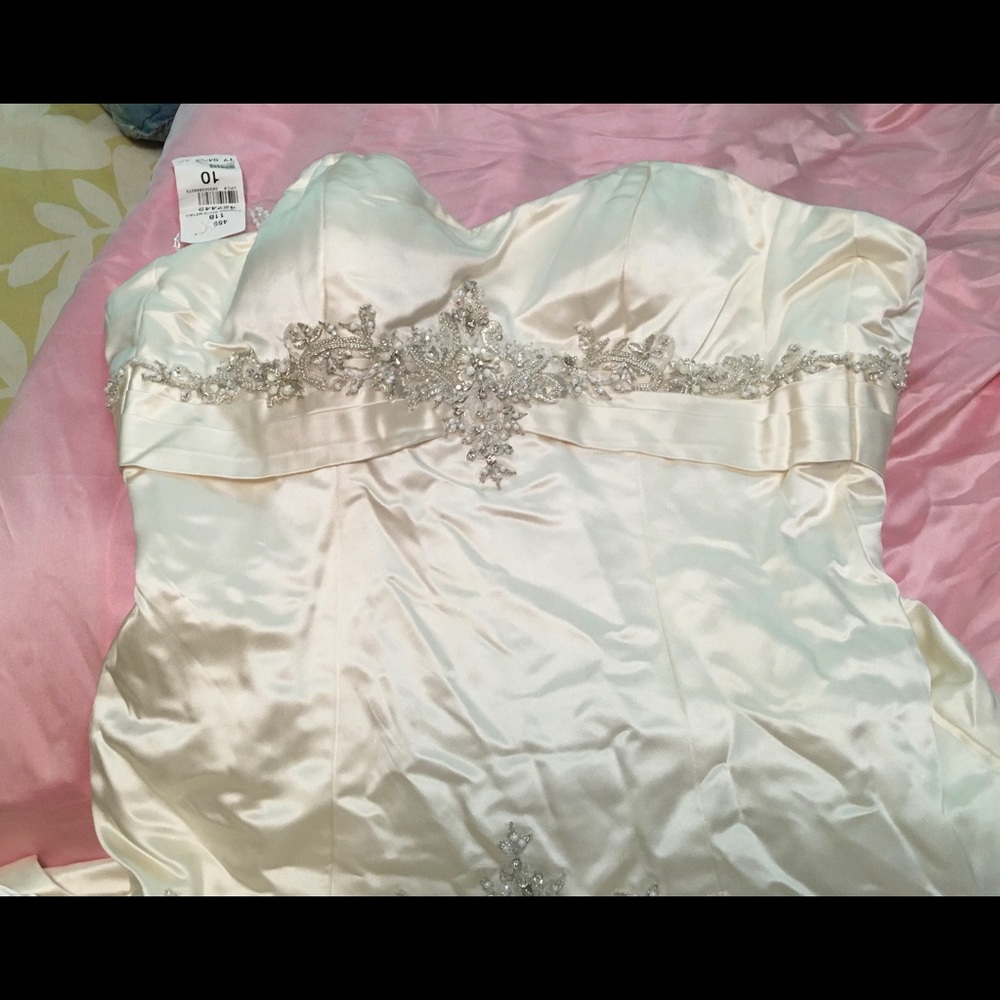 Size 8 ivory wedding dress - Picture 3 of 5